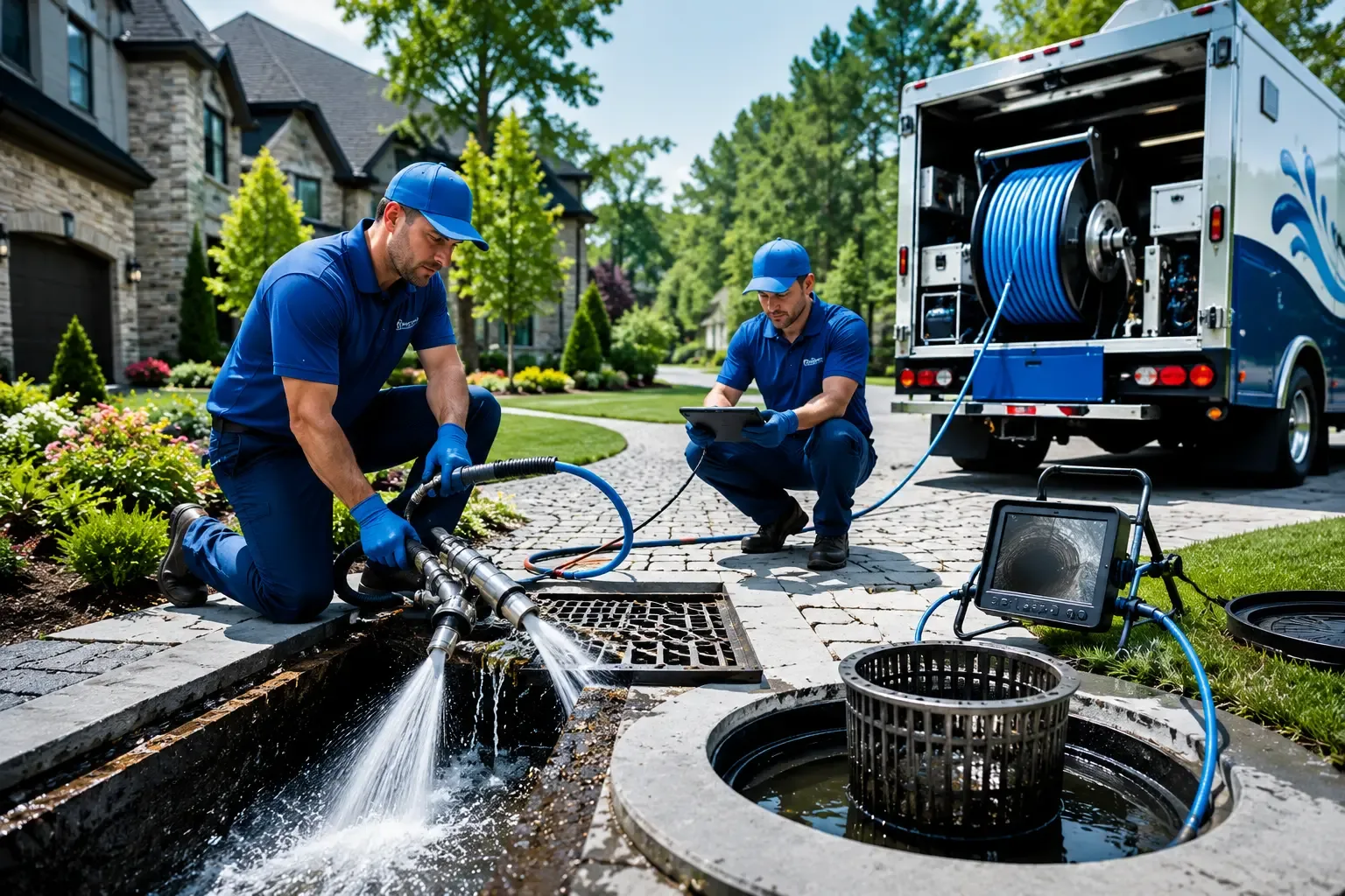 Local outdoor drain cleaning professionals in Hitchcock, TX